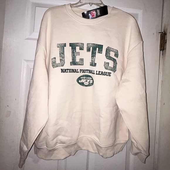 ✈️🏈🏟️ New York Jets Stadium Marquee NFL Football Pullover Sweater 🏟️🏈✈️ - Picture 11 of 11